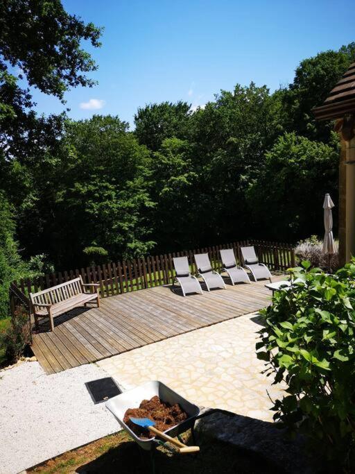 Maison Climatisee Avec Jacuzzi A 10 Min De Sarlat Luaran gambar